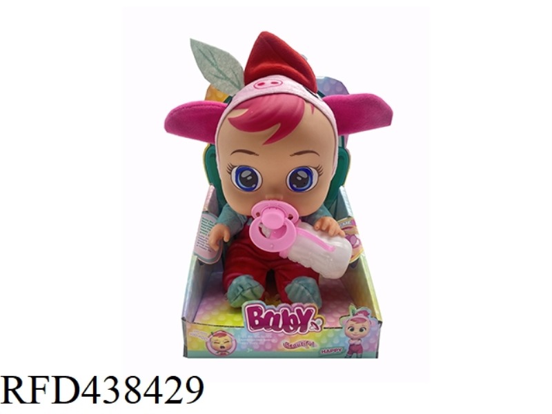 FAIRY TALE PLUSH THREE LITTLE PIGS 10TH GENERATION 14 INCH VINYL CRYING DOLL