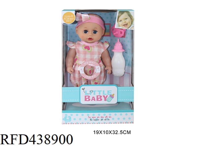 12 INCH PACIFIER DOLL 4 SOUND IC