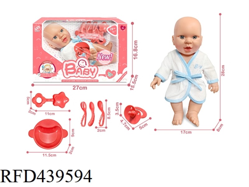 12 INCH SLEEPING NEWBORN DOLL