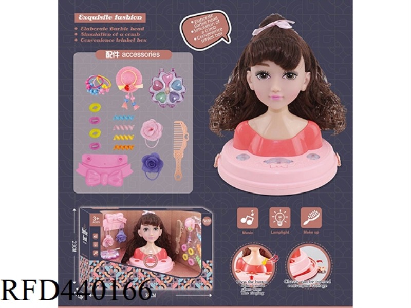 HALF-LENGTH BARBIE MODEL SUIT WITH LIGHT AND MUSIC