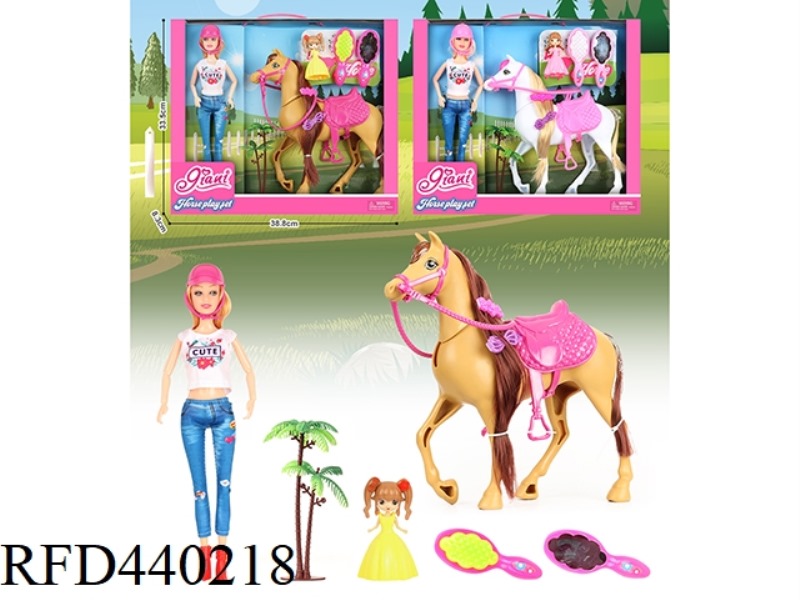 12 INCH BARBIE PONY