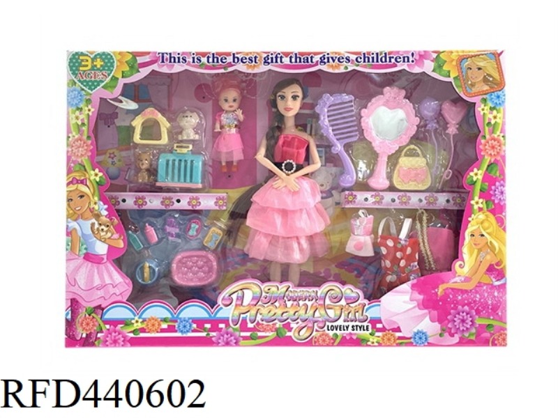 11 INCH 9 JOINT BIG FOOT BARBIE DOLL