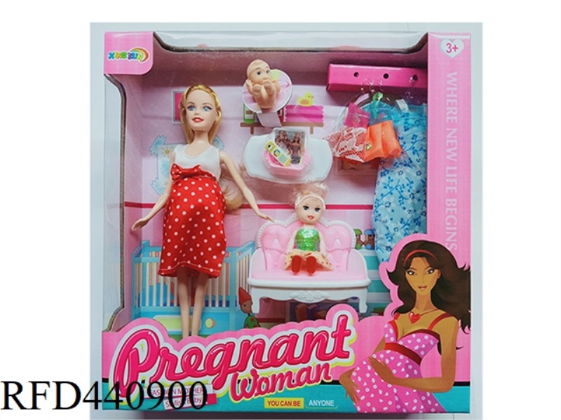 REAL PREGNANT BARBIE