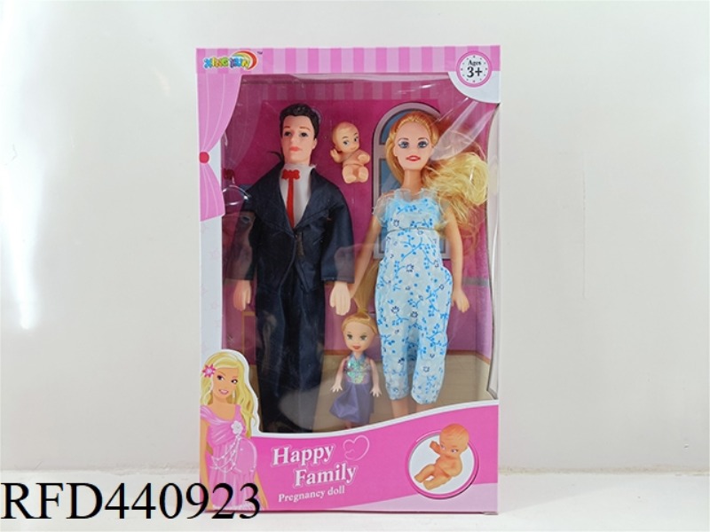 EMPTY PREGNANT BARBIE
