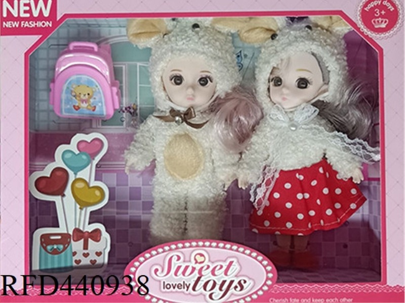 6 INCH DOLL SET