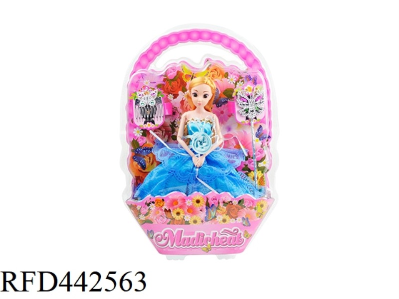 11.5 INCH SOLID BODY BARBIE SUIT (11 JOINTS, 3D EYES)