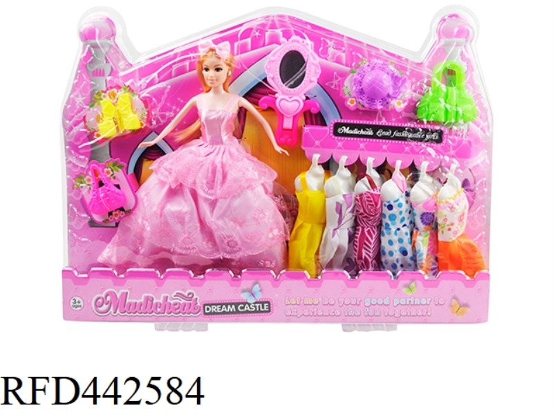 11.5 INCH SOLID BODY BARBIE SUIT