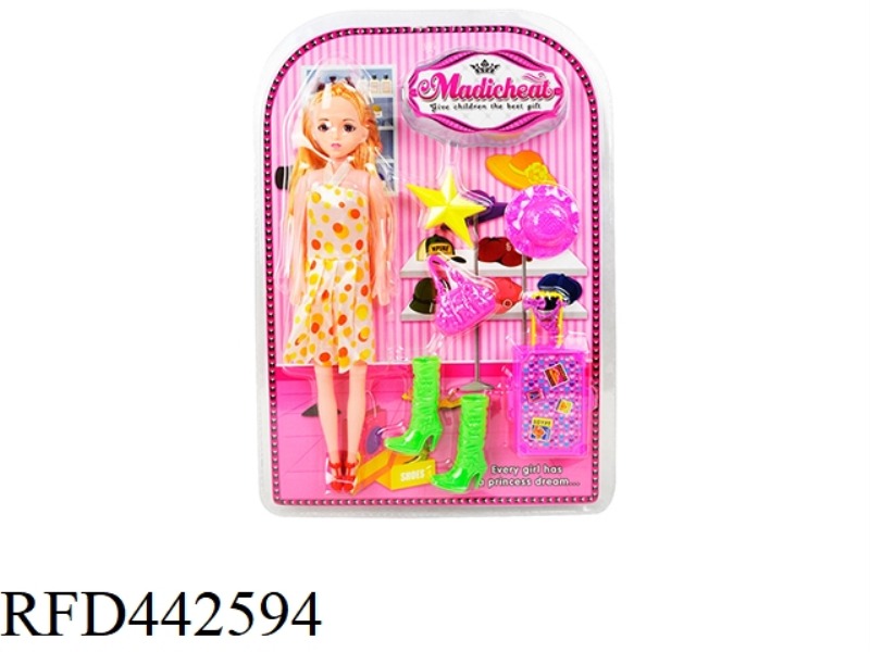 11.5 INCH EMPTY BARBIE SUIT