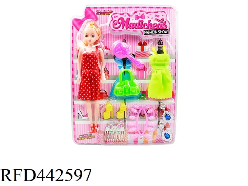 11.5 INCH EMPTY BARBIE SUIT