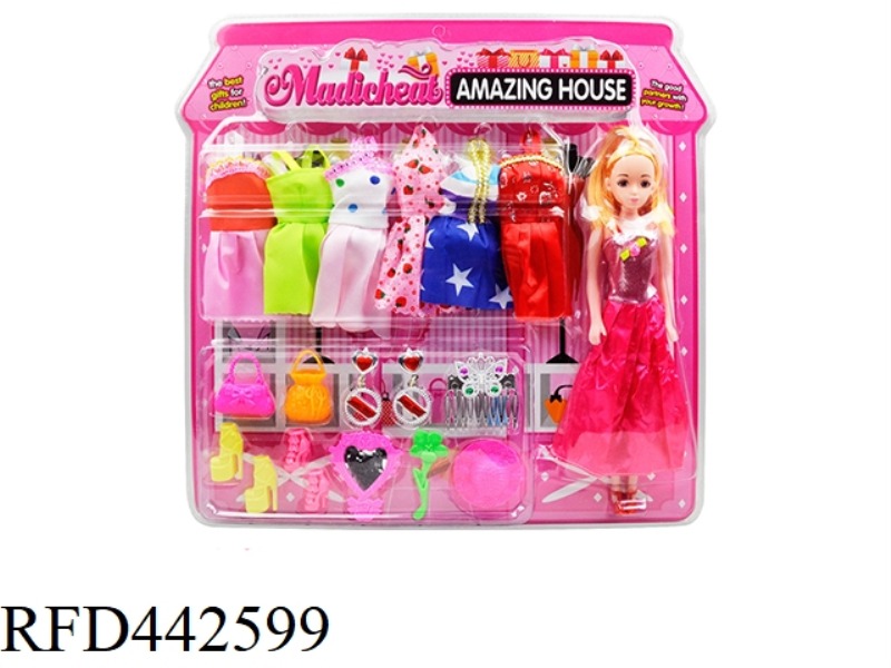 11.5 INCH EMPTY BARBIE SUIT