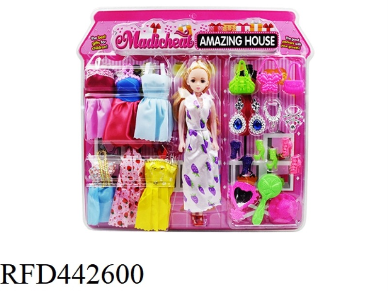 11.5 INCH EMPTY BARBIE SUIT