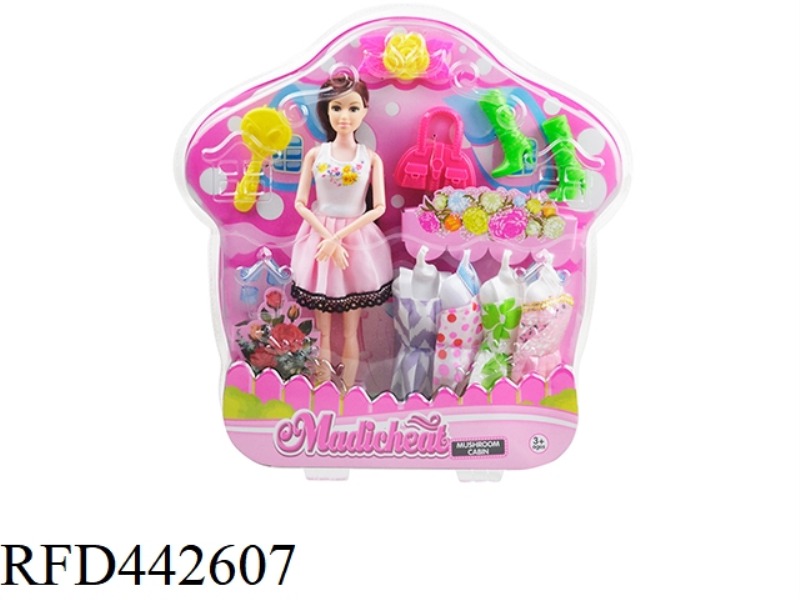 11.5 INCH SOLID BODY BARBIE SUIT (11 JOINTS)