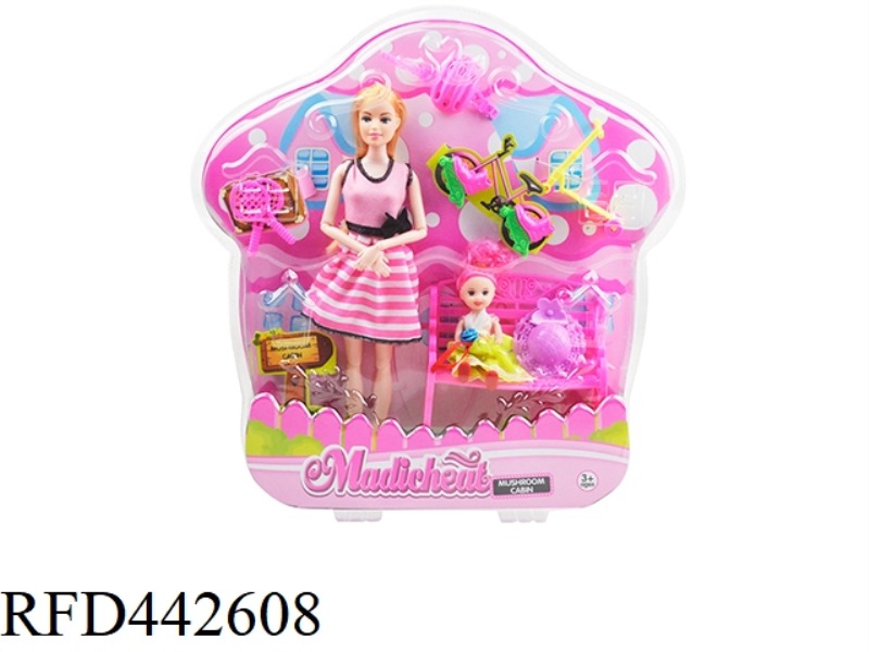 11.5 INCH SOLID BODY BARBIE SUIT (11 JOINTS)