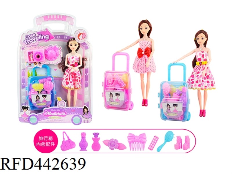 11.5 INCH SOLID BODY BARBIE SUIT (11 JOINTS, 3D EYES)