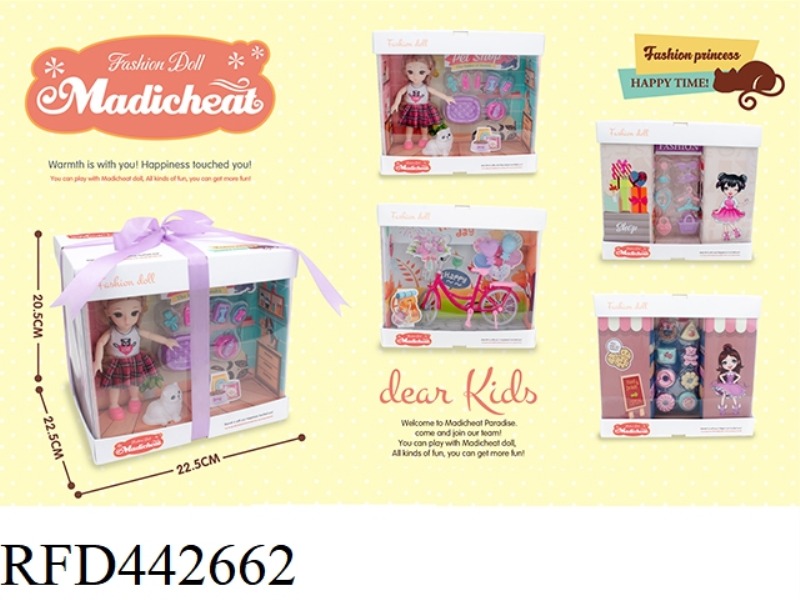 6 INCH DOLL CAKE GIFT BOX