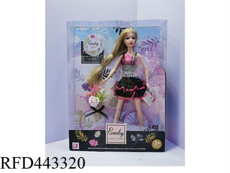 11.5-INCH INJECTION MOLDED FOOT DOLL