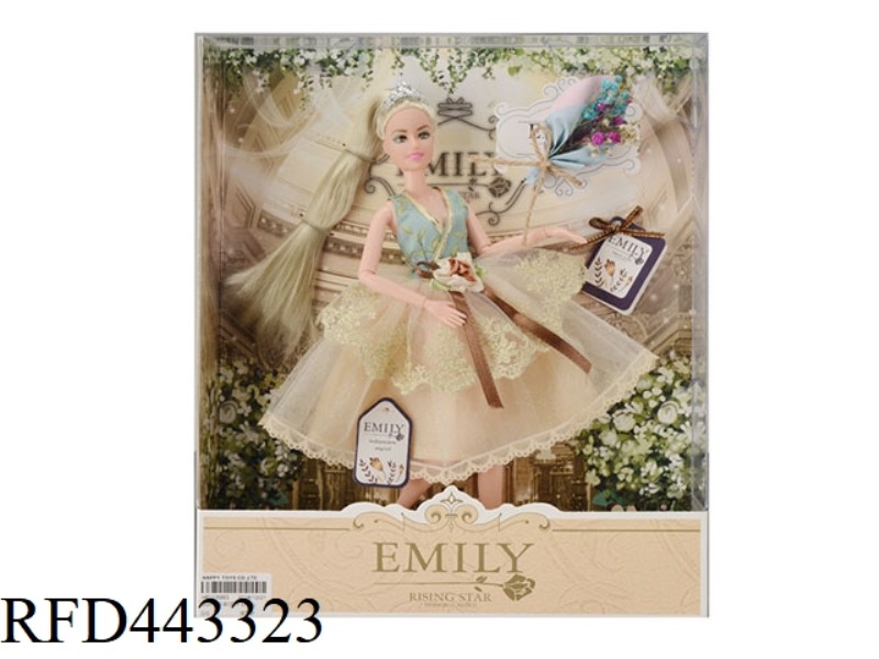 11.5-INCH NEW 12 JOINT DOLL