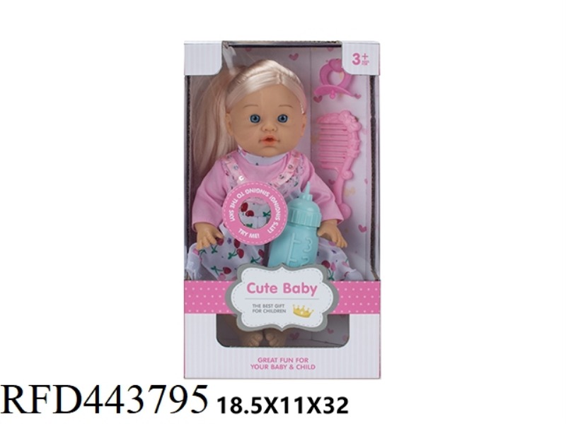 30.5CM 12 INCH DOLL DOLL 6 SOUND IC DRINKING WATER AND PEEING