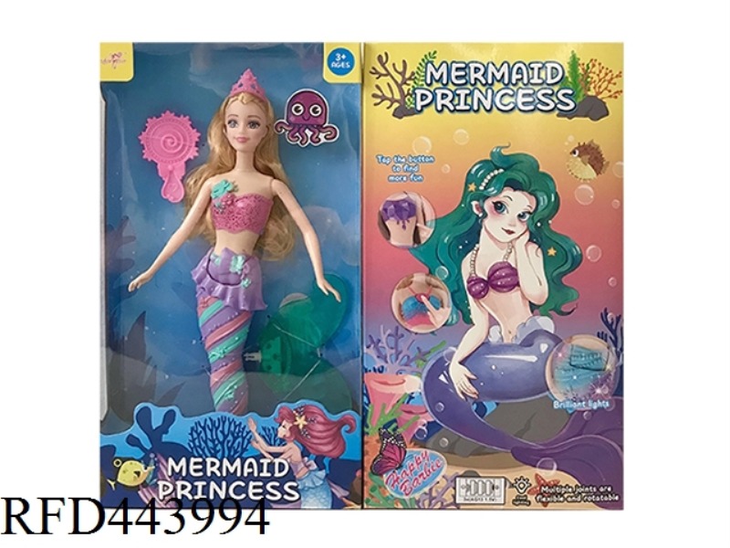 12 INCH LIVE HAND REAL MERMAID BARBIE