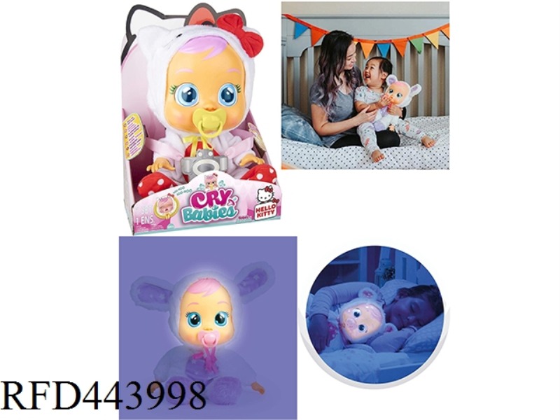 HELLO. KITTY - 6TH GENERATION 14 INCH ENAMEL CRYING DOLL