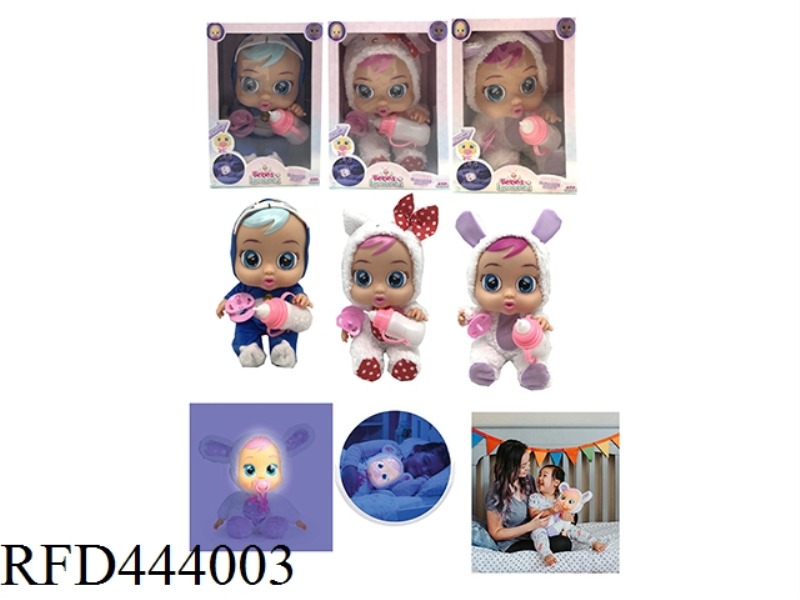6TH GENERATION 14 INCH ENAMEL CRYING DOLL