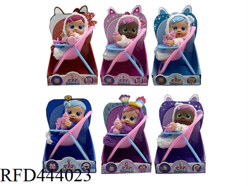 6TH GENERATION 10 INCH ENAMEL CRYING DOLL