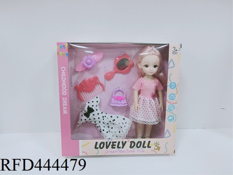 12 INCH DOLL WITH ACCESSORIES