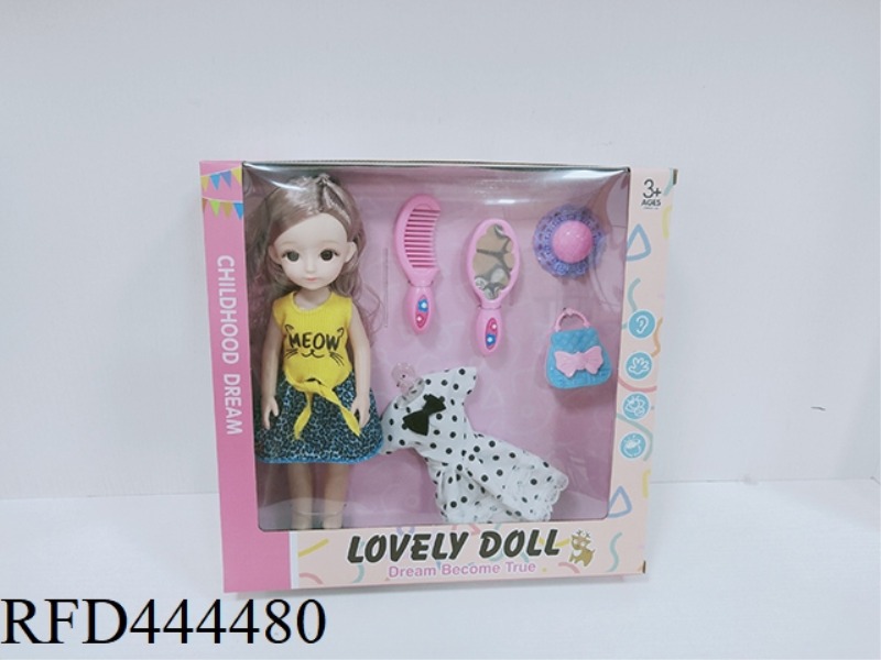 12 INCH DOLL WITH ACCESSORIES