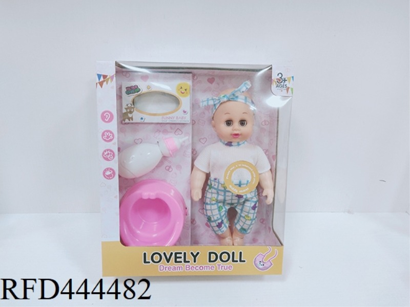 12 INCH DOLL WITH IC ACCESSORIES (BODY THICKENING)