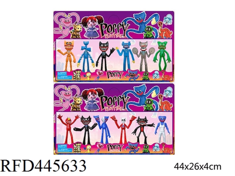 3.5-4.5-INCH BOBBY GAME DOLLS (6 PCS, 2 MODELS)