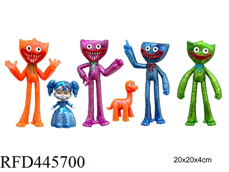 3-4.5-INCH BOBBY GAME DOLL (WITH PEARL) (6 PCS AND 1 BAG)