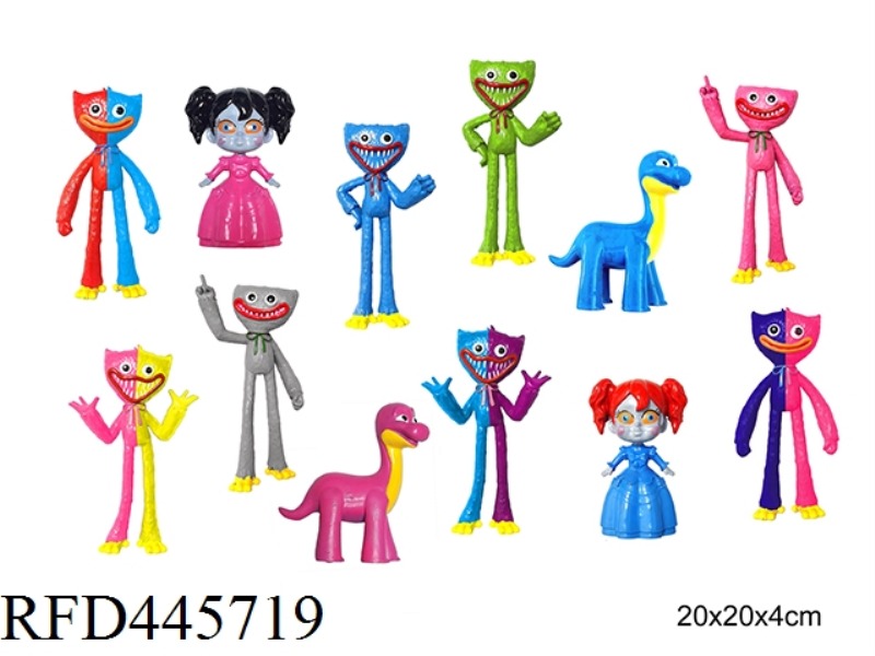 12 3-4.5-INCH BOBBY GAME DOLLS