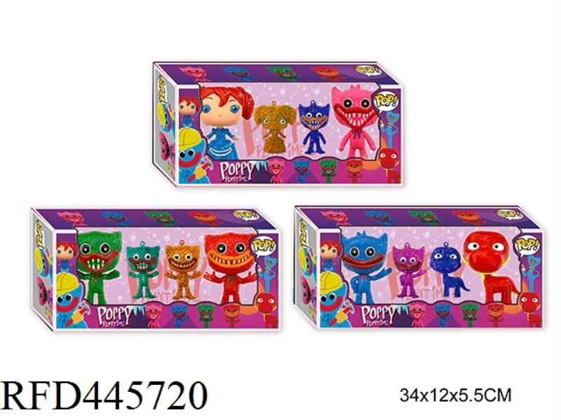 3 KINDS OF 2.5-4-INCH BOBBY GAME DOLLS