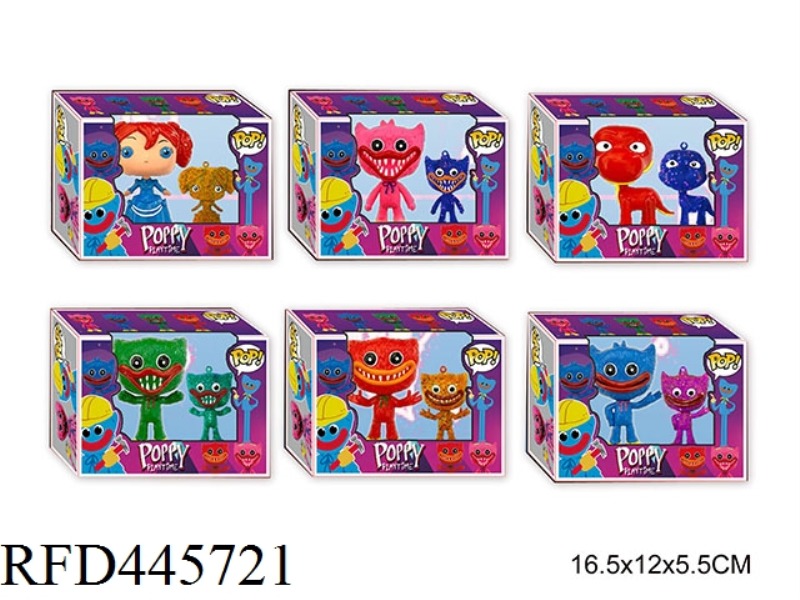 6 KINDS OF 2.5-4-INCH BOBBY GAME DOLLS