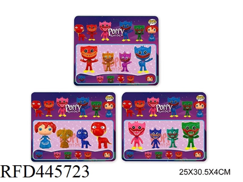 3 KINDS OF 2.5-4-INCH BOBBY GAME DOLLS