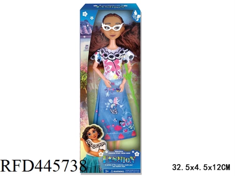 11.5-INCH FULL HOUSE OF REAL MAGIC DOLLS