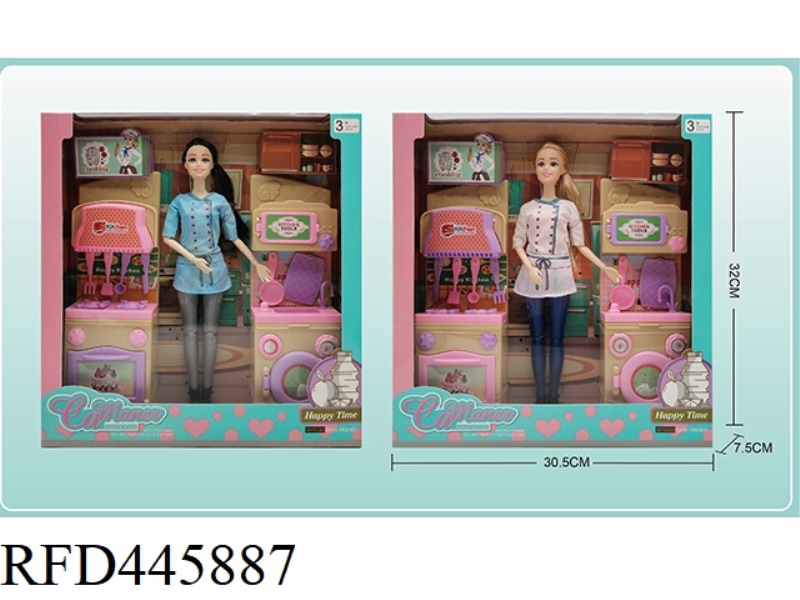 11 INCH BARBIE KITCHEN OVEN
