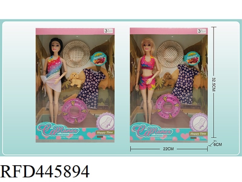 11 INCH BARBIE BEACH SUIT