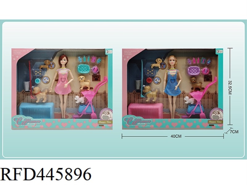 11 INCH BARBIE DOG PARADISE