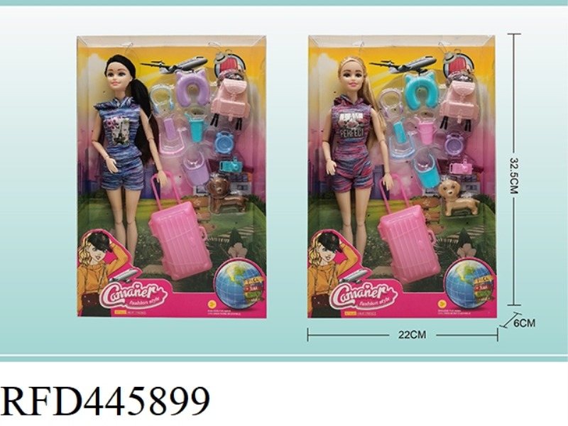 TRAVEL BARBIE AND PETS