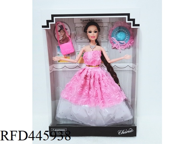 11 INCH FULL BODY JOINT LONG HAIR BARBIE