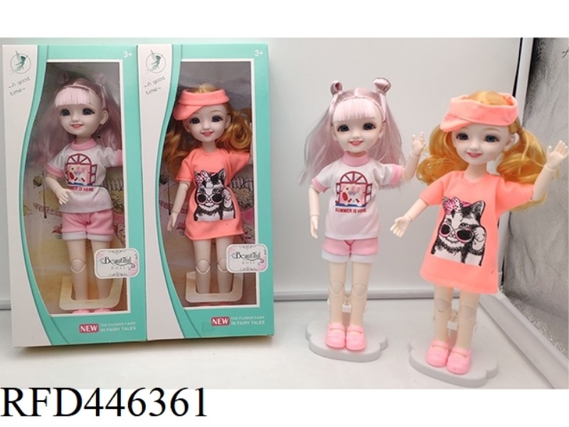 12 INCH HIGH-QUALITY REAL BODY 13 JOINT 3D REAL EYE FAT CHILD YE LUOLI FASHION BARBIE