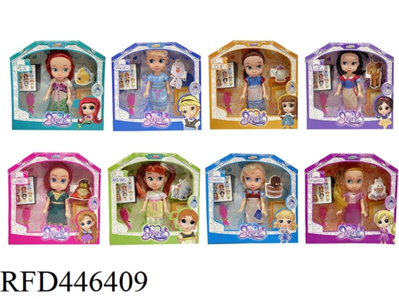 6-INCH REAL DISNEY SALON PRINCESS