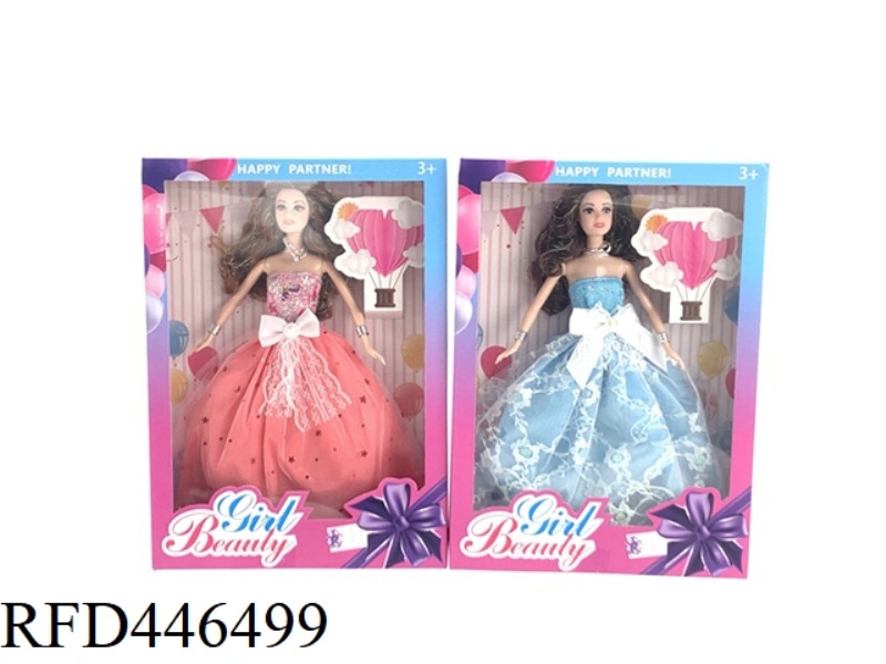 11 INCH FASHIONABLE WEDDING DRESS BARBIE DOLL