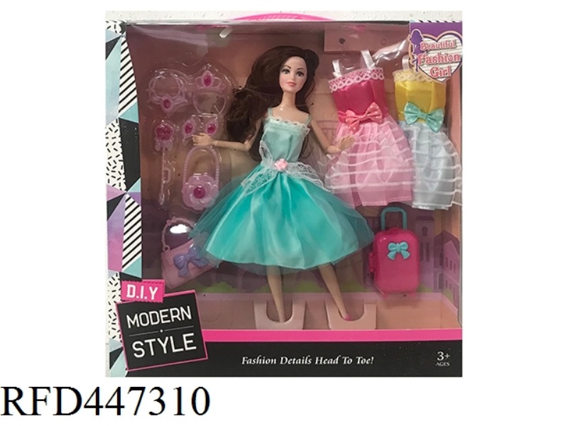 11.5-INCH FULL BODY 12 JOINT BODY FASHION SKIRT BARBIE