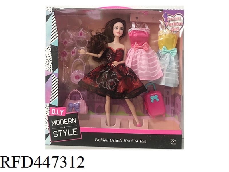 11.5-INCH FULL BODY 12 JOINT BODY FASHION SKIRT BARBIE
