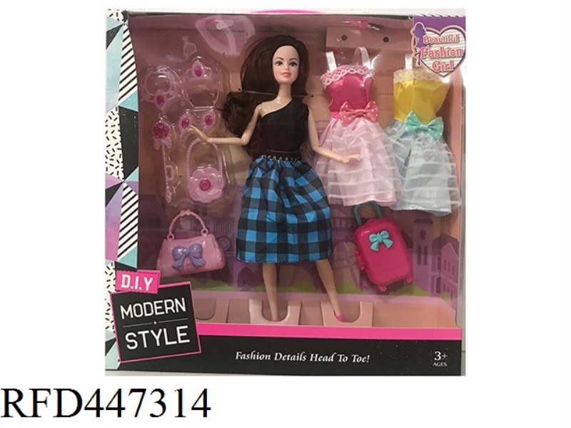 11.5-INCH FULL BODY 12 JOINT BODY FASHION SKIRT BARBIE