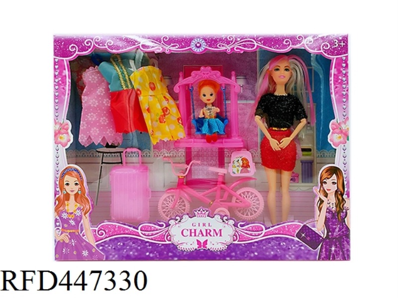 11.5-INCH FULL BODY 9-JOINT FASHION SKIRT BARBIE