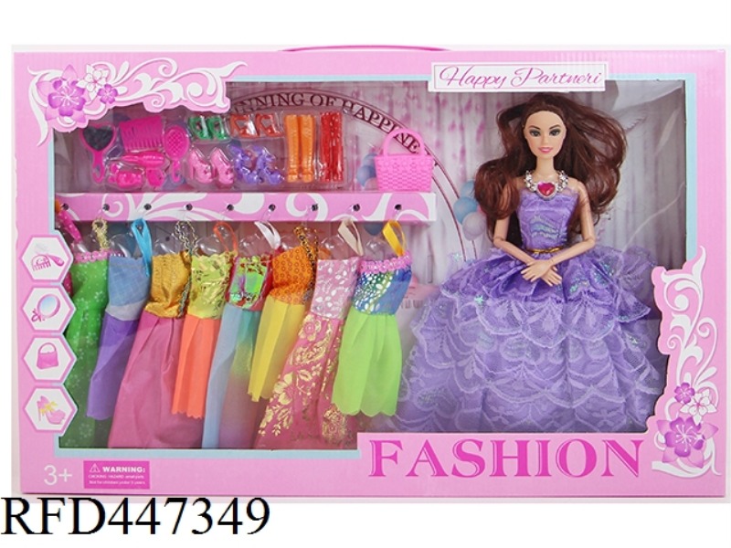 11.5-INCH SOLID 9-JOINT BARBIE DOLL