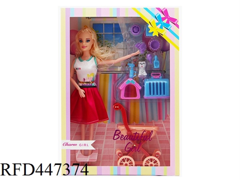 11.5-INCH SOLID 9-JOINT NEW GIRL BARBIE